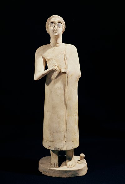 Statue de la Grande Déesse, de Tell Asmar, 2800-2300 av. J.-C. - Sumerian